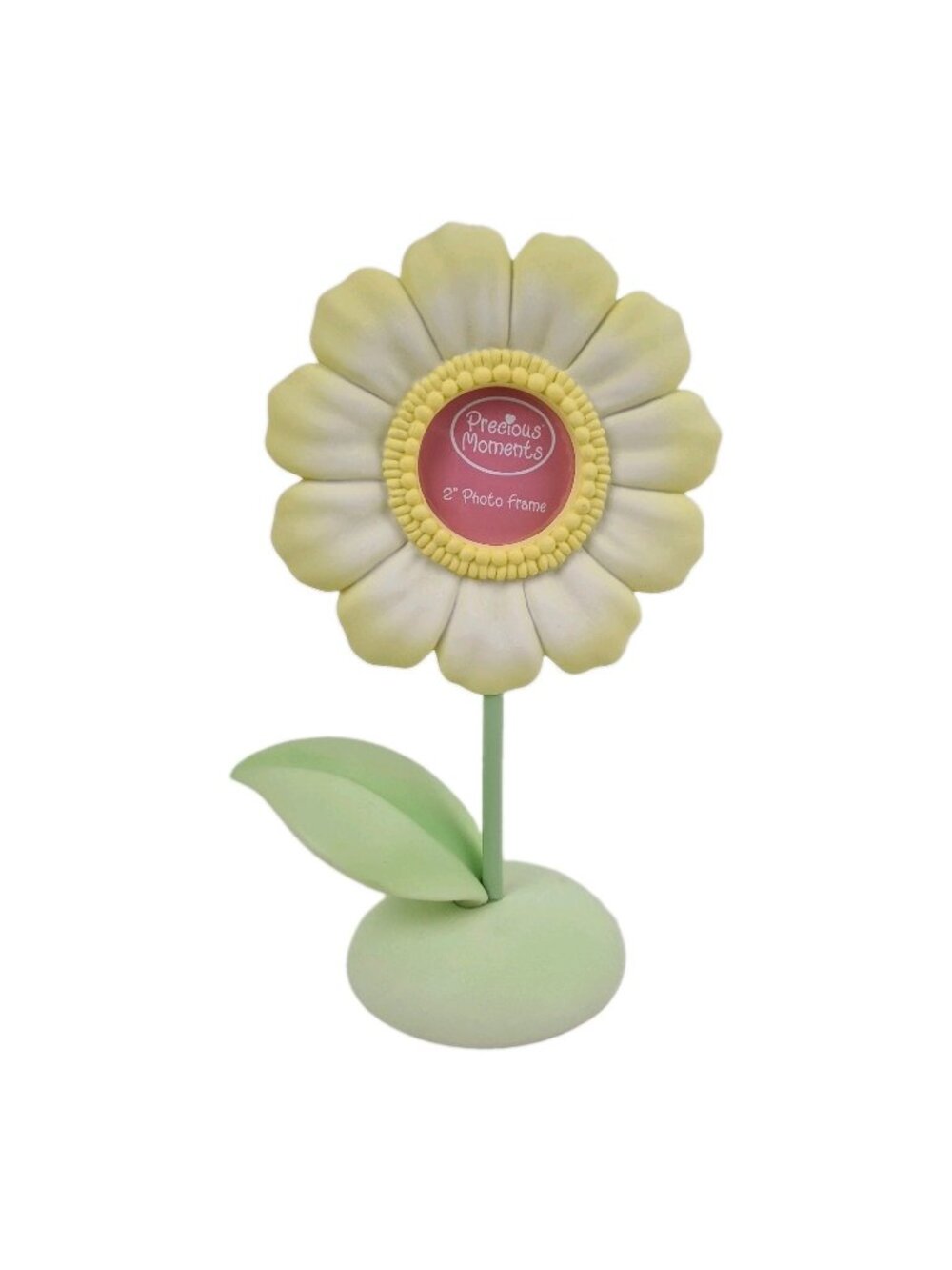 Precious Moments 2006 Yellow Daisy Frame On Stem 2" Photo Frame 634036